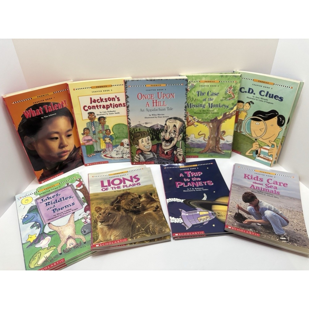 Lot of 26 Phonics Chapter Readers Book Sets Guided Reading 1st-3rd Grade